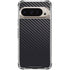 Black Carbon Fiber Specialty Texture Material Pixel 9 Pro XL Clear Case